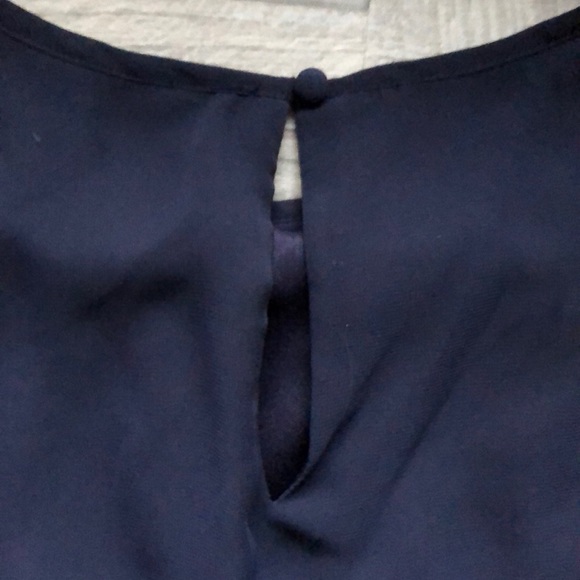 Cocktail Dress - Navy Blue - Picture 6 of 6